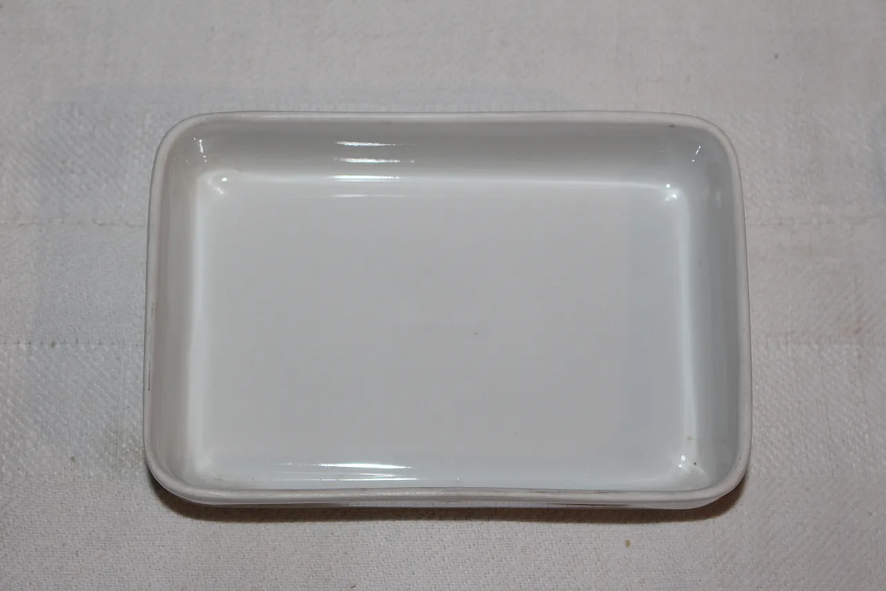 Scatola in ceramica con foto dello Scià di Persia e famiglia-anni '70 3