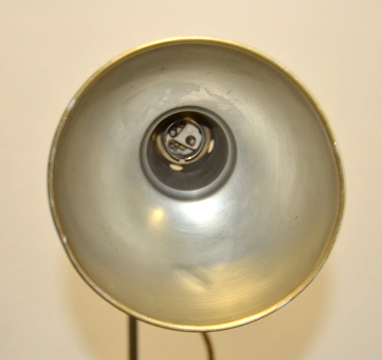 Lampada industriale da tavolo, primi '900 4