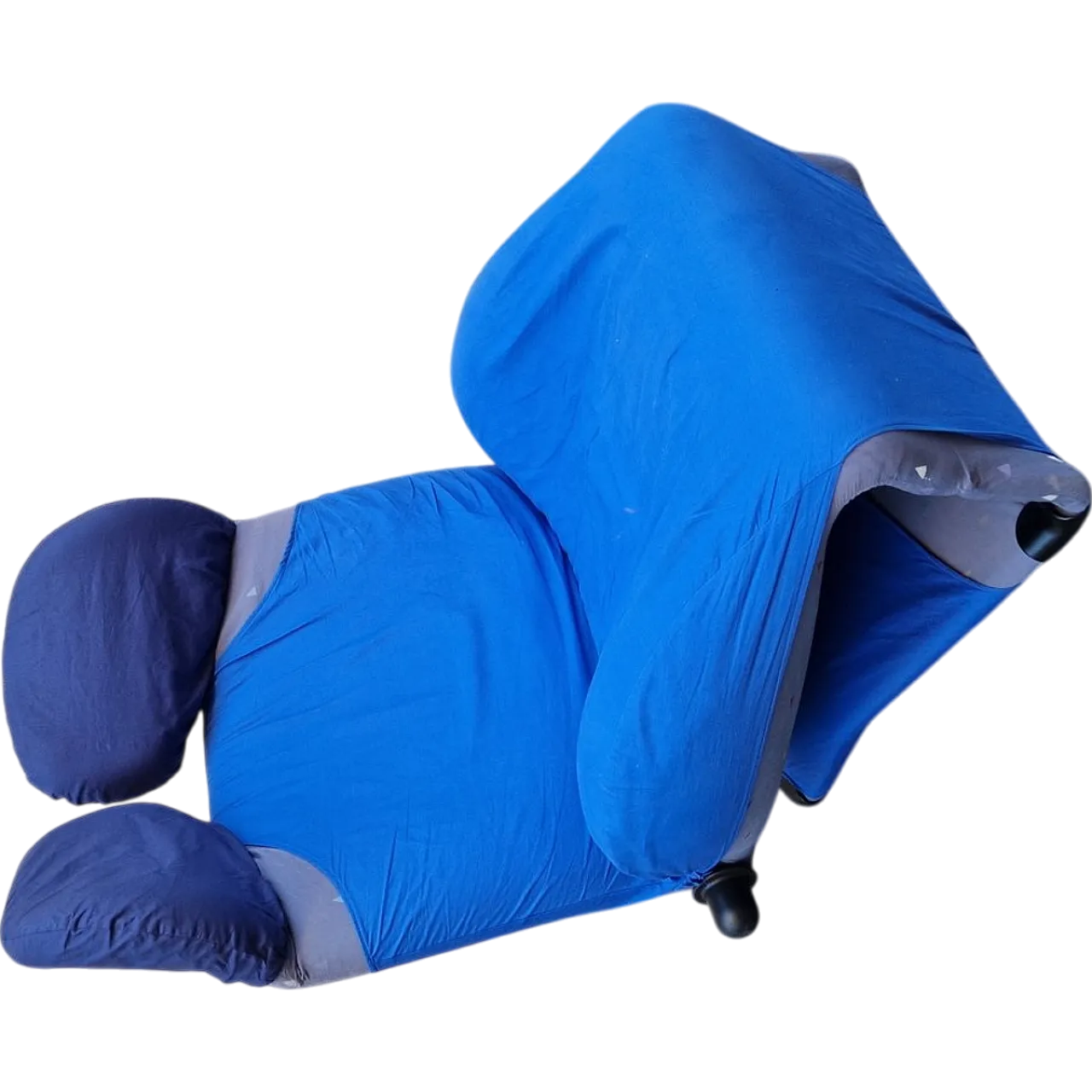 Chaise longue Wink in tessuto di Toshiyuki Kita per Cassina, anni '80 11