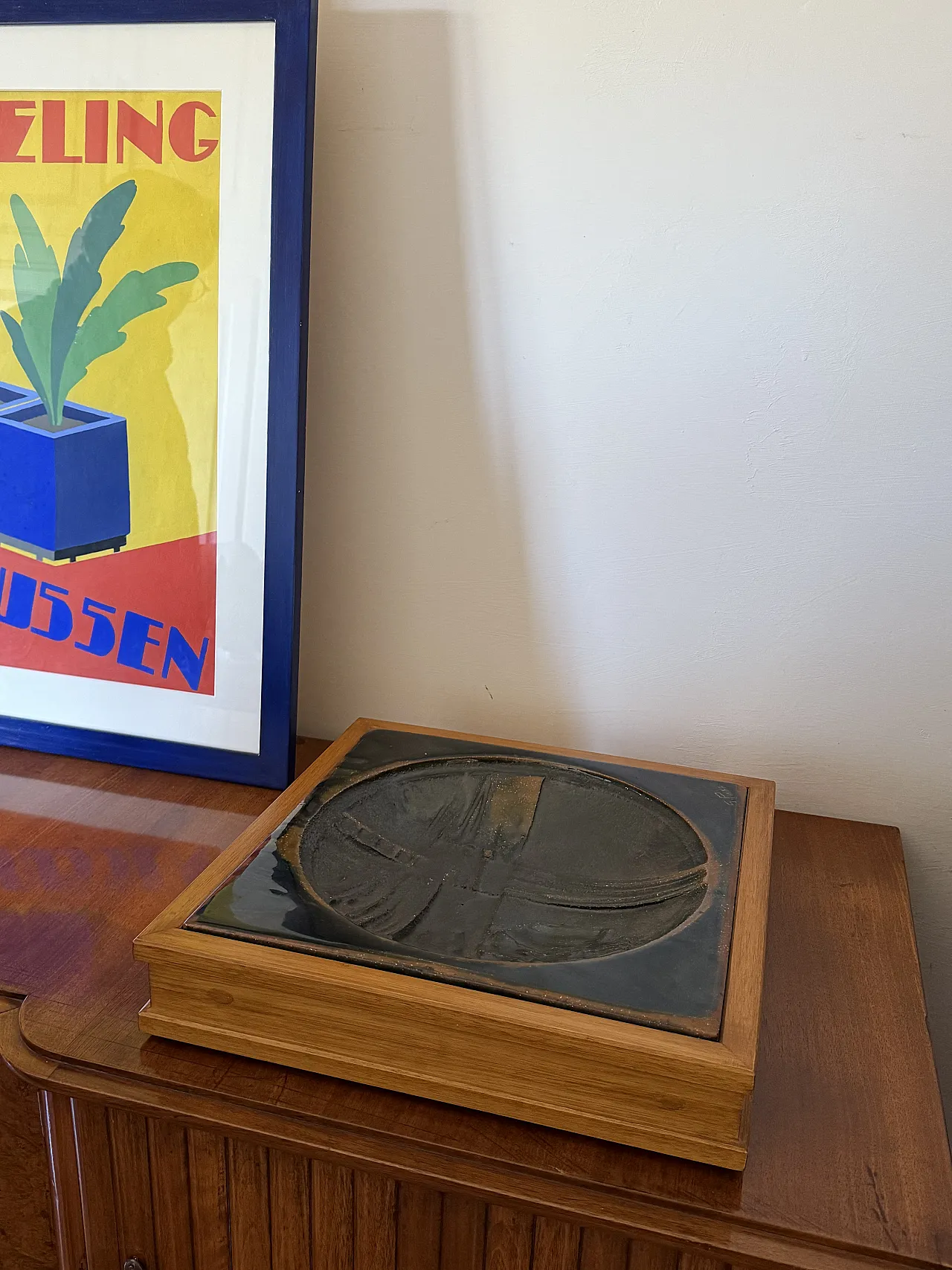 Ceramic centerpiece by Gianni Pinna, 70s 2