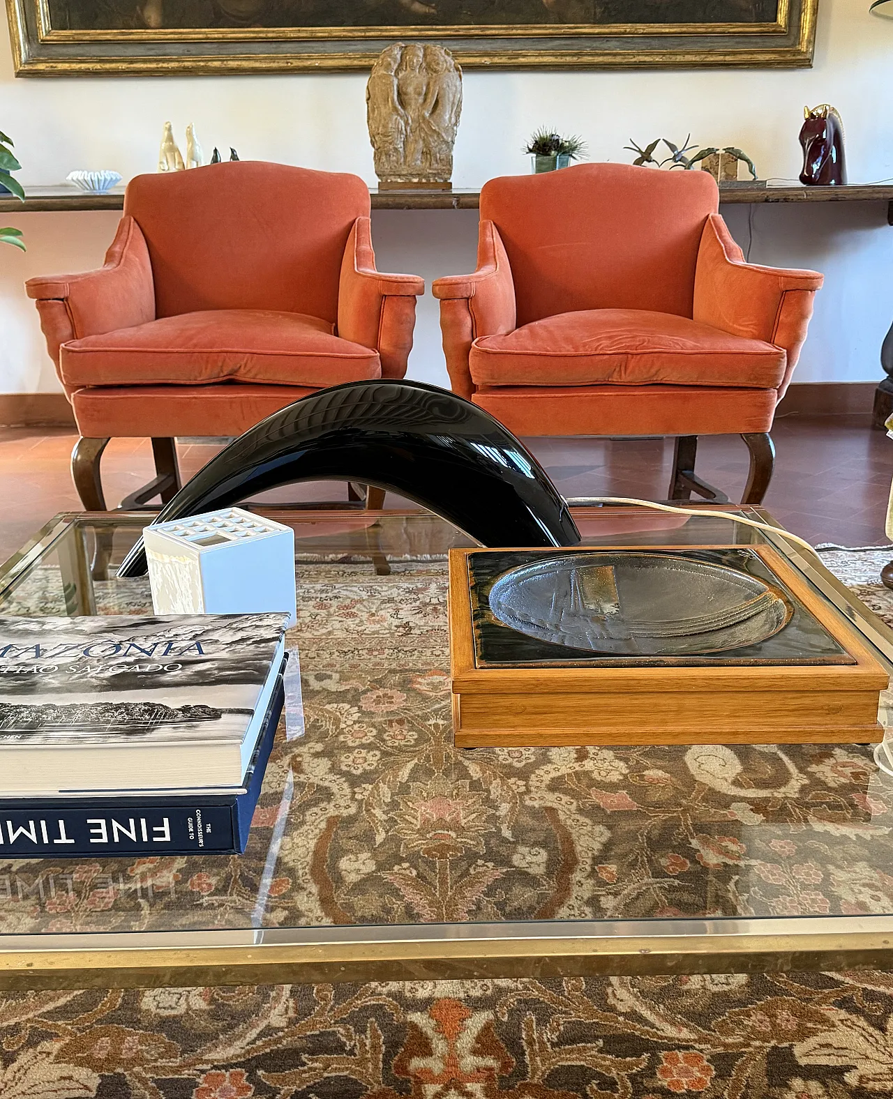 Ceramic centerpiece by Gianni Pinna, 70s 4