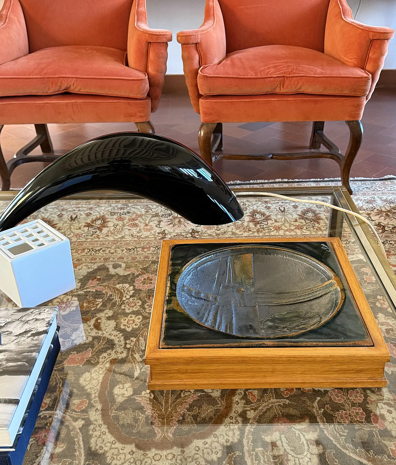 Ceramic centerpiece by Gianni Pinna, 70s 5