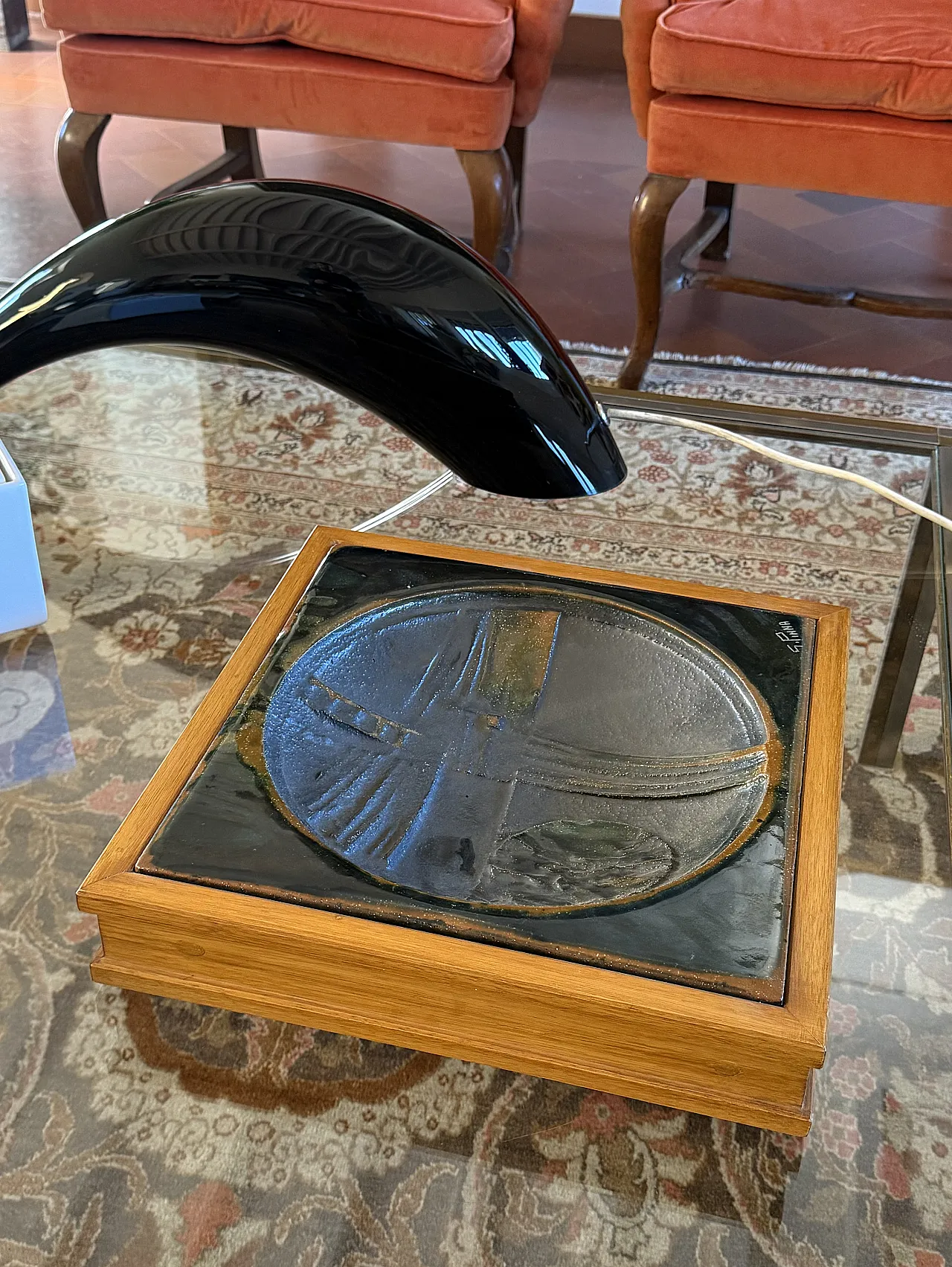 Ceramic centerpiece by Gianni Pinna, 70s 6