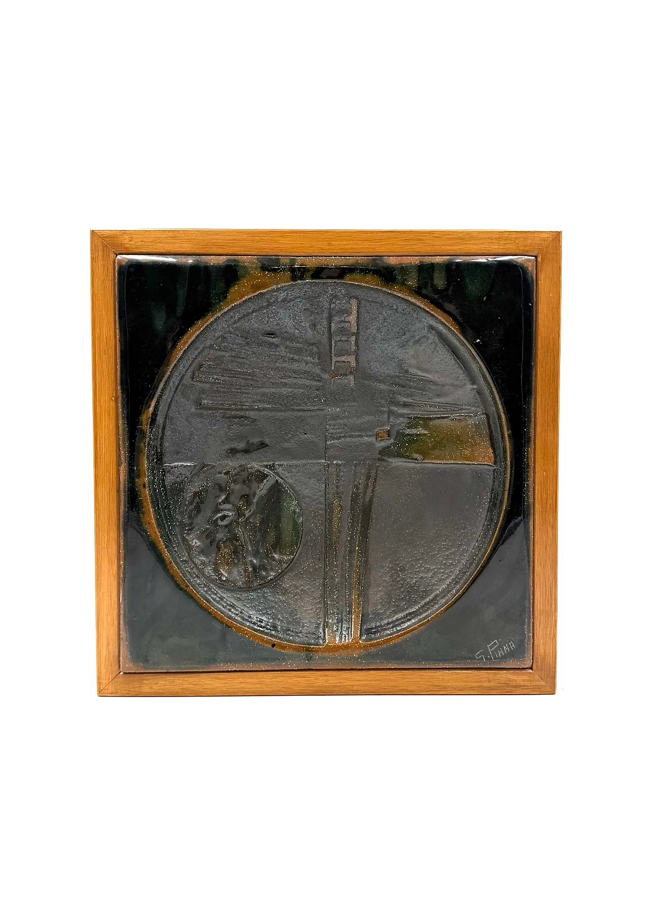 Ceramic centerpiece by Gianni Pinna, 70s 7