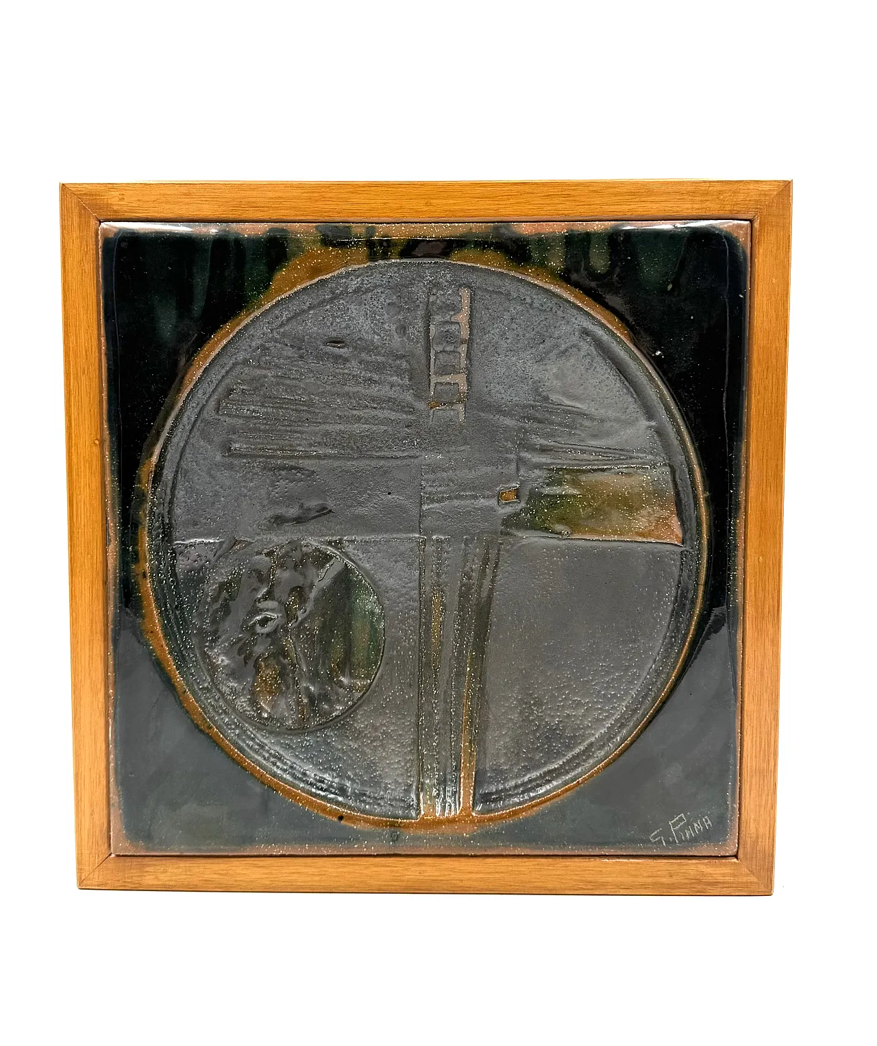 Ceramic centerpiece by Gianni Pinna, 70s 8