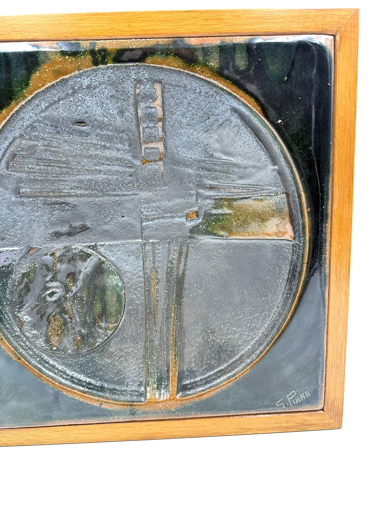 Ceramic centerpiece by Gianni Pinna, 70s 10