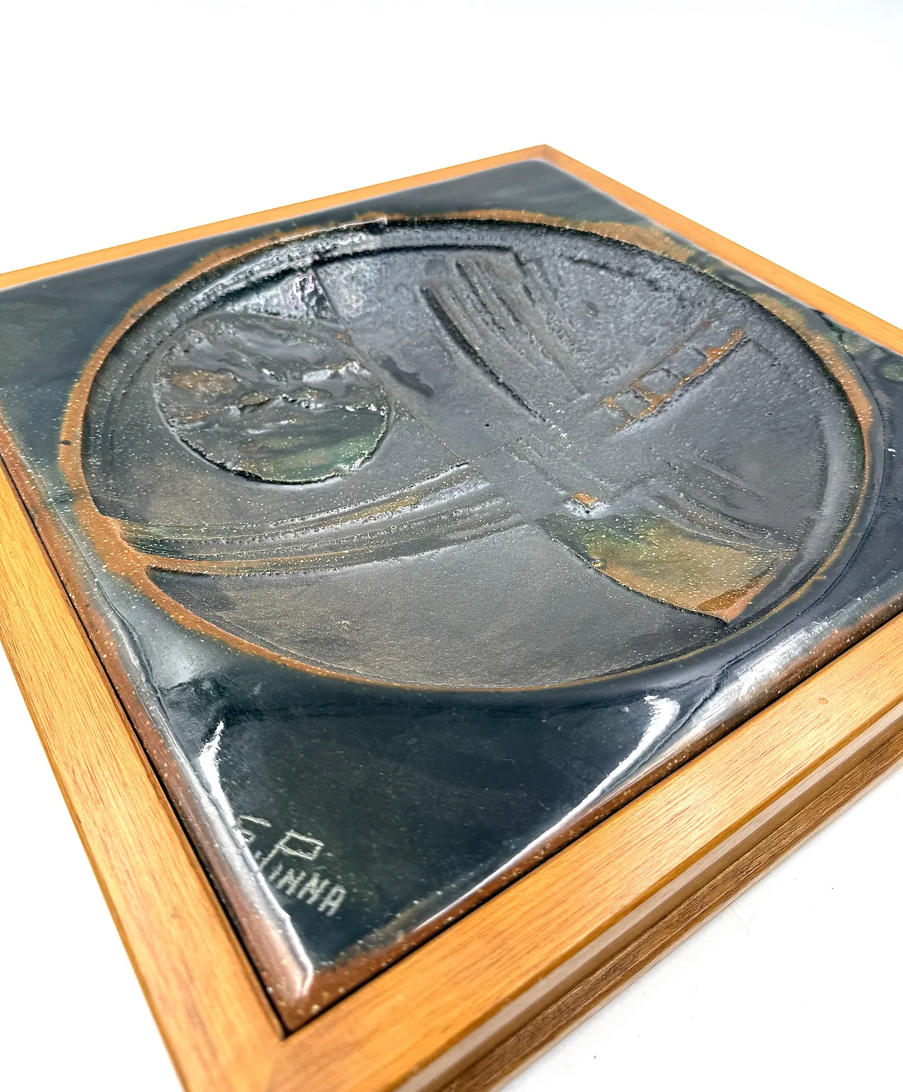 Ceramic centerpiece by Gianni Pinna, 70s 15