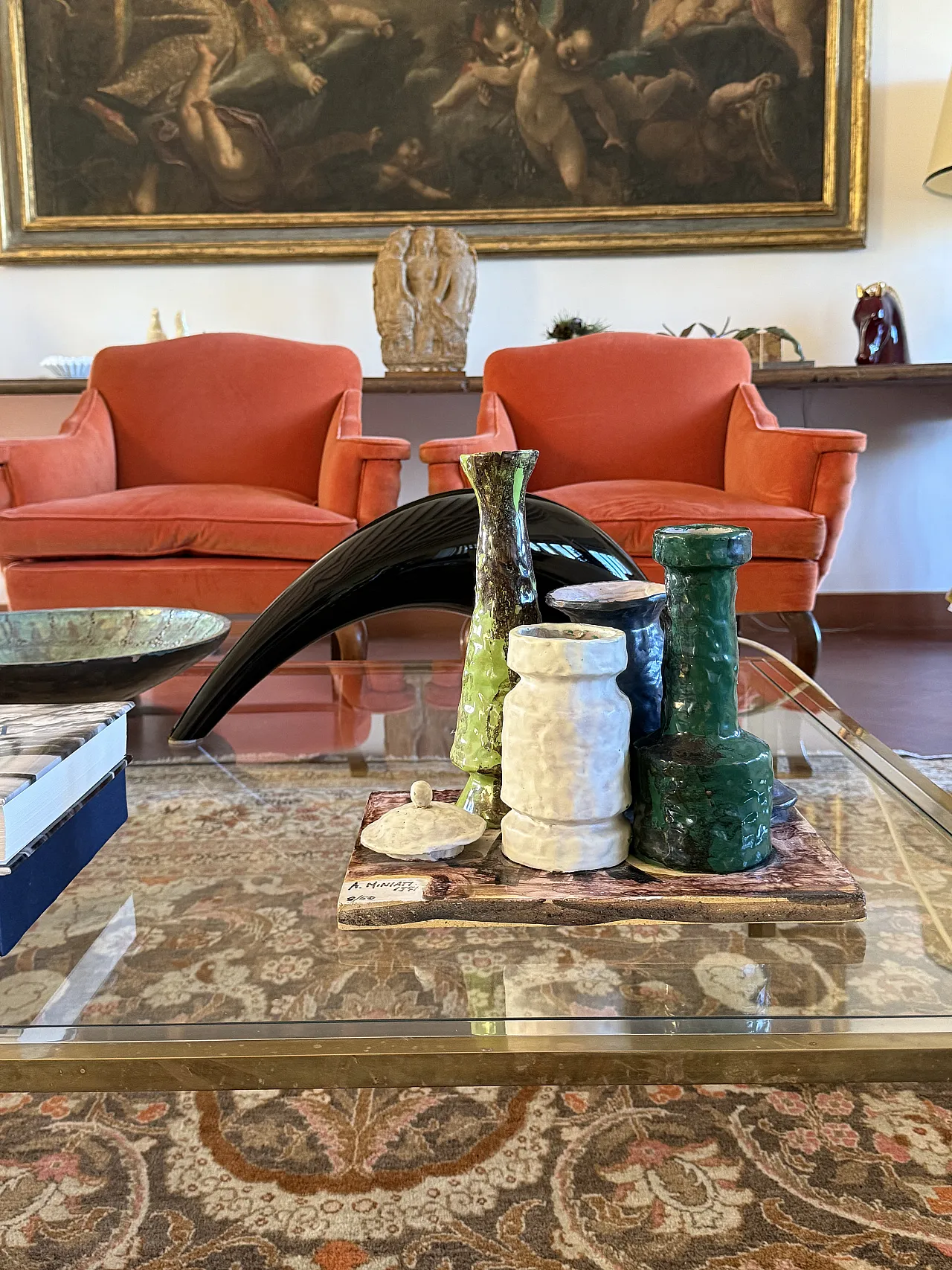 Morandi allegory sculpture, ed. 8/50, by Arnaldo Miniati, 1971 2