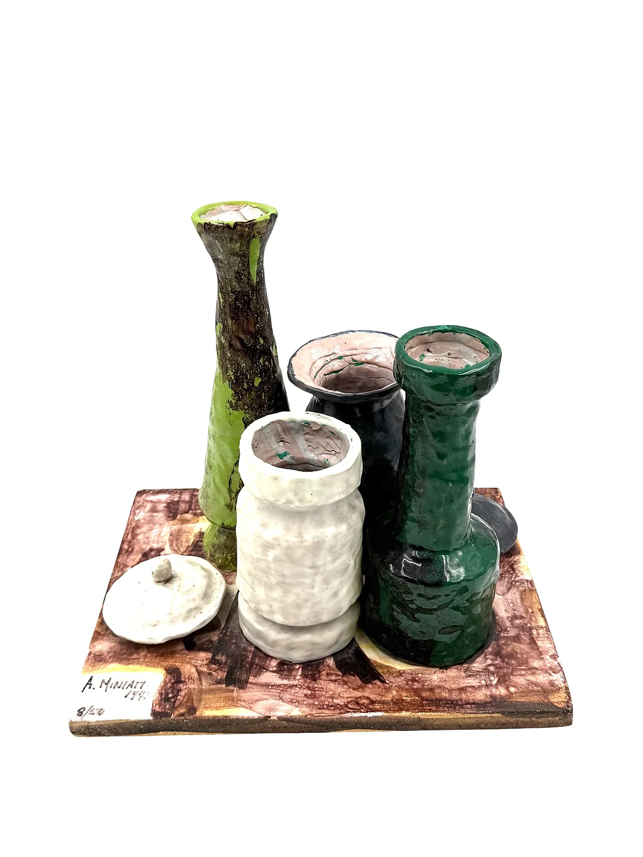 Morandi allegory sculpture, ed. 8/50, by Arnaldo Miniati, 1971 6