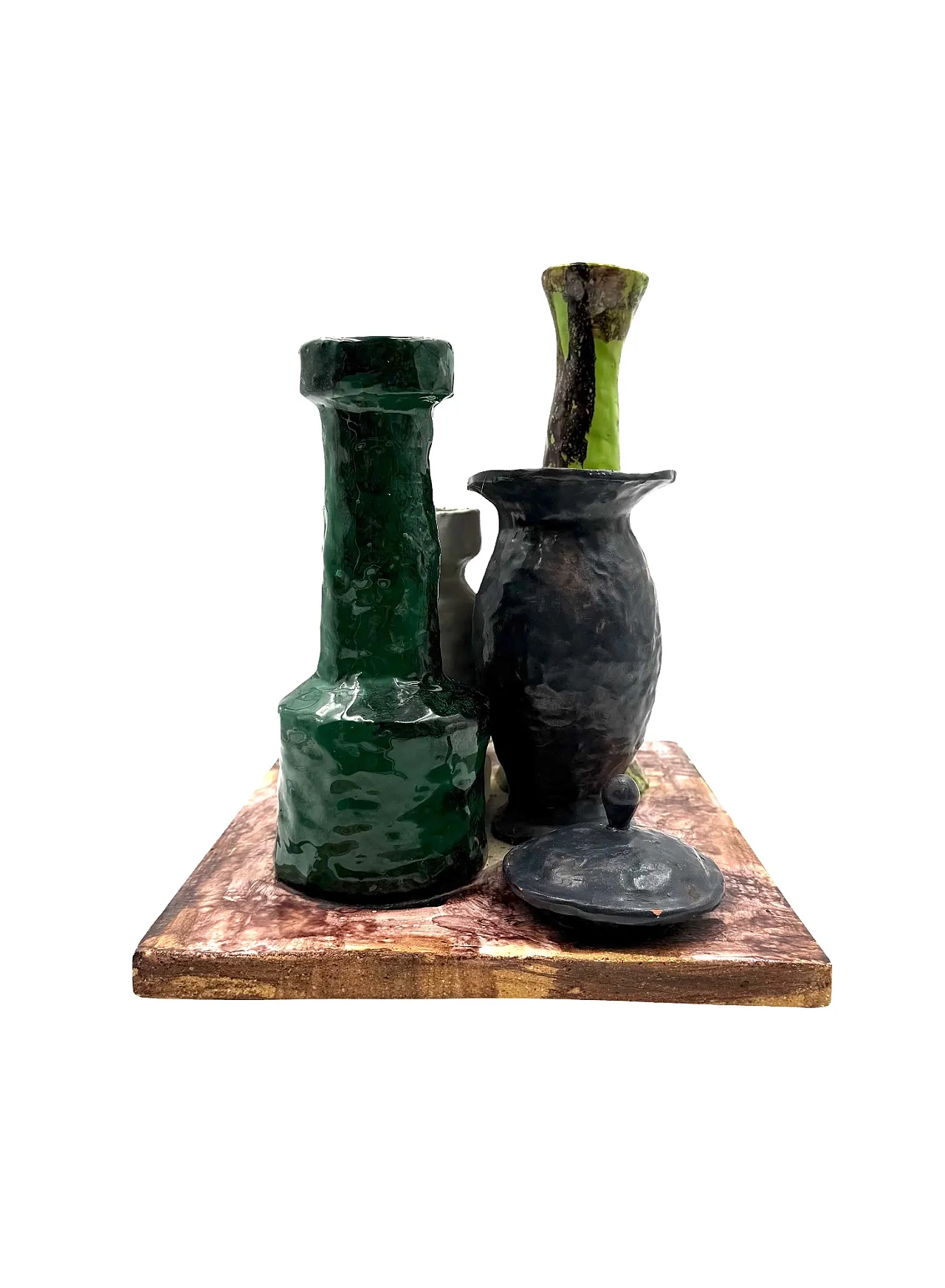 Morandi allegory sculpture, ed. 8/50, by Arnaldo Miniati, 1971 9