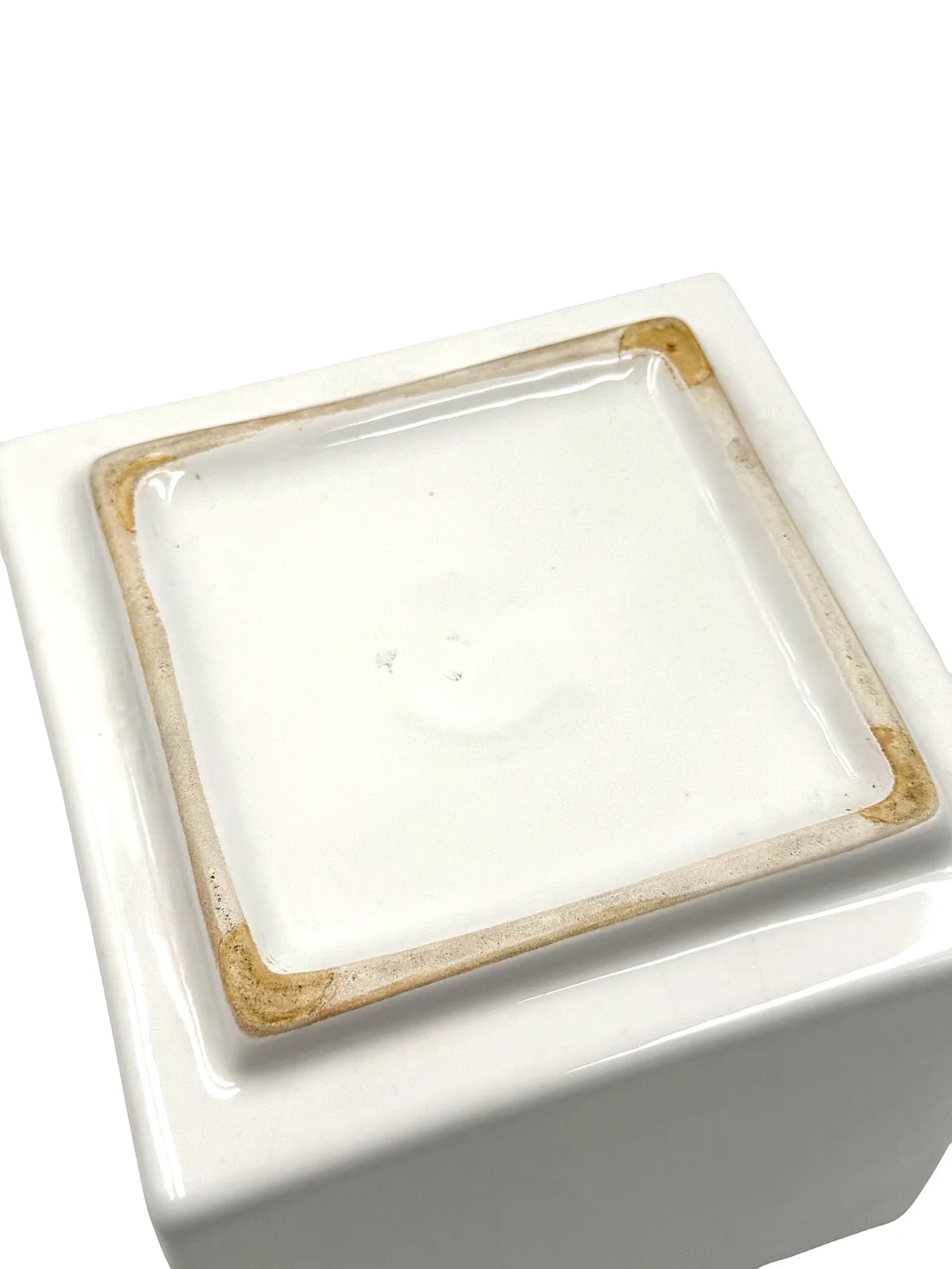 Vaso in ceramica Space age mod. Ikebana A di Studio Opi, anni '70 17