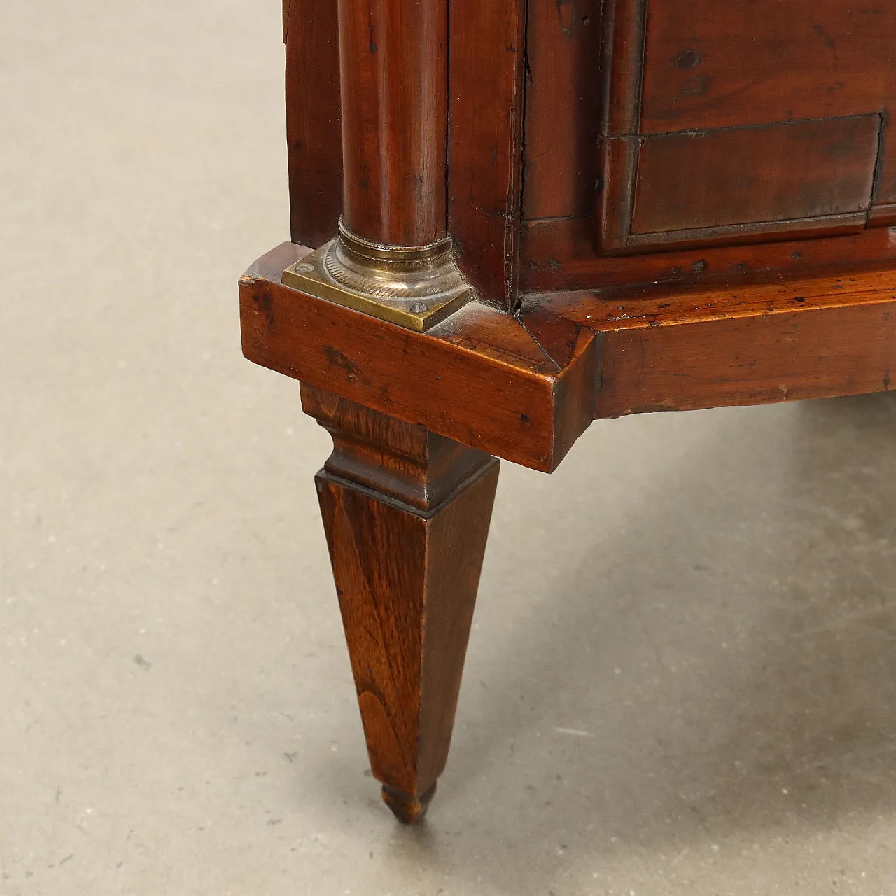 Credenza ad angolo in noce, '800 7