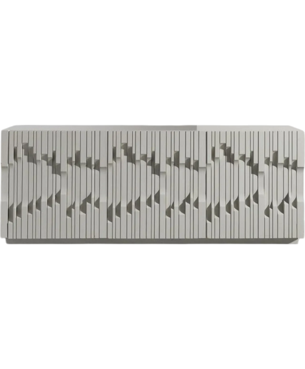 Sideboard Norman Model in White by Luciano Frigerio Wood for Frigerio Di Desio, 1960s 20