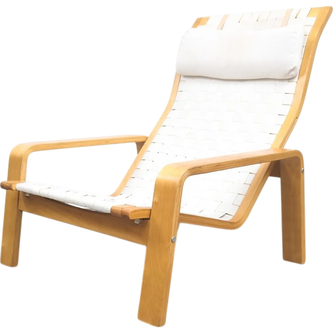 Adjustable Pulkka lounge chair by Ilmari Lappalainen for Asko, 1960s 16