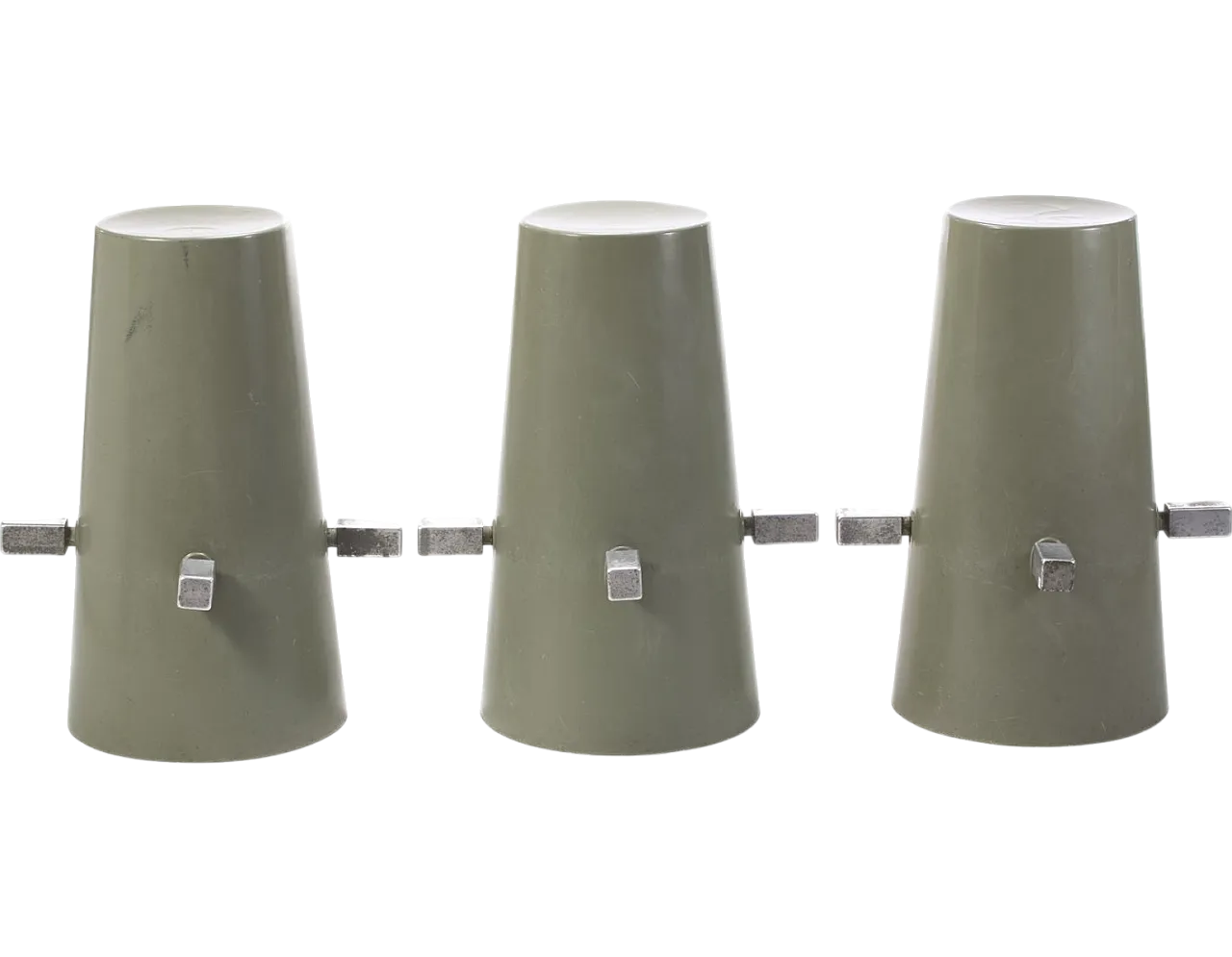 3 Sgabelli Léonard di Frédérick Du Chayla, Studio Totemlione, anni '80 6