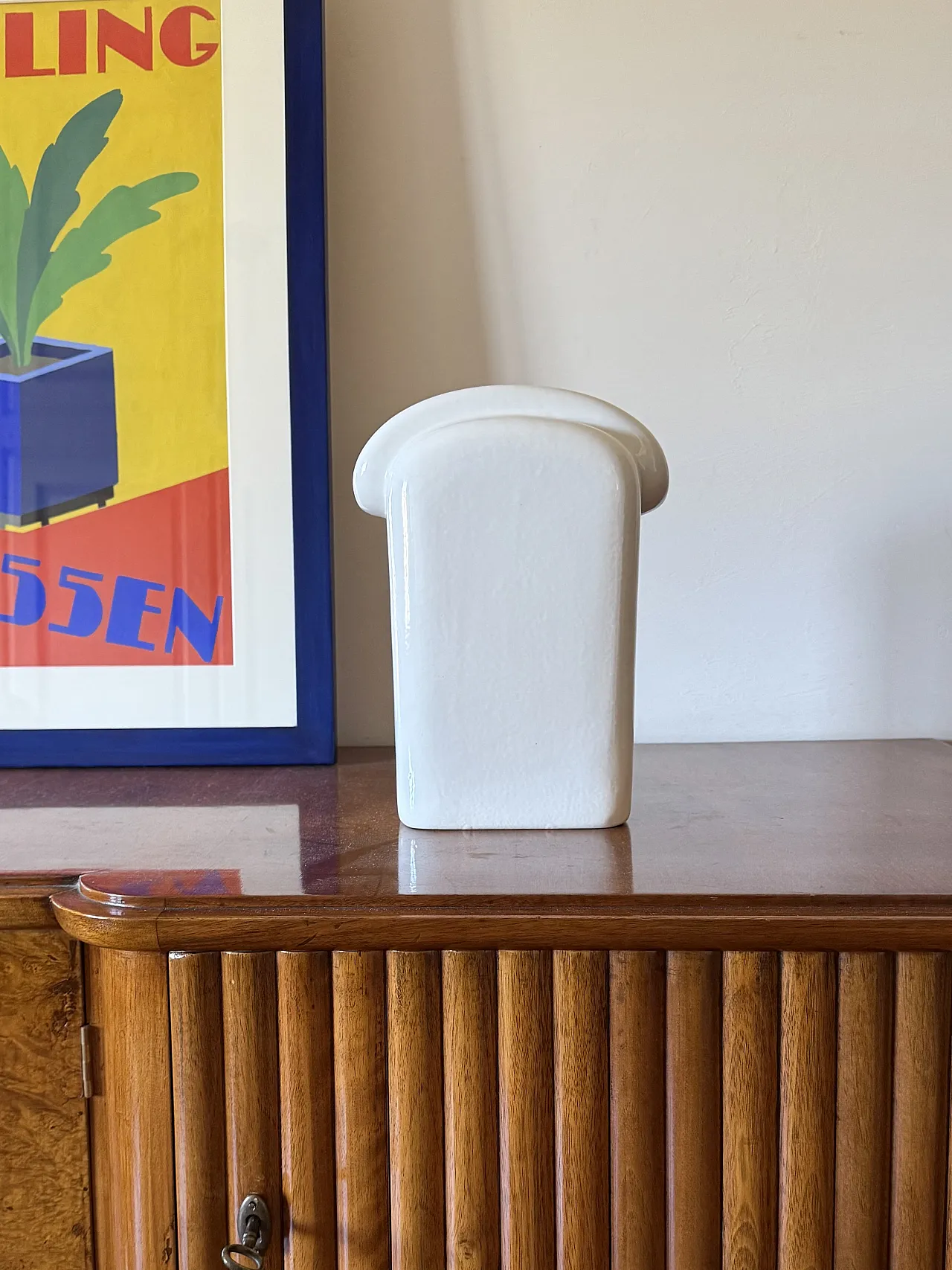 Sergio Asti, Modern Ceramic Vase, Gabbianelli Italy ca. 1970 2