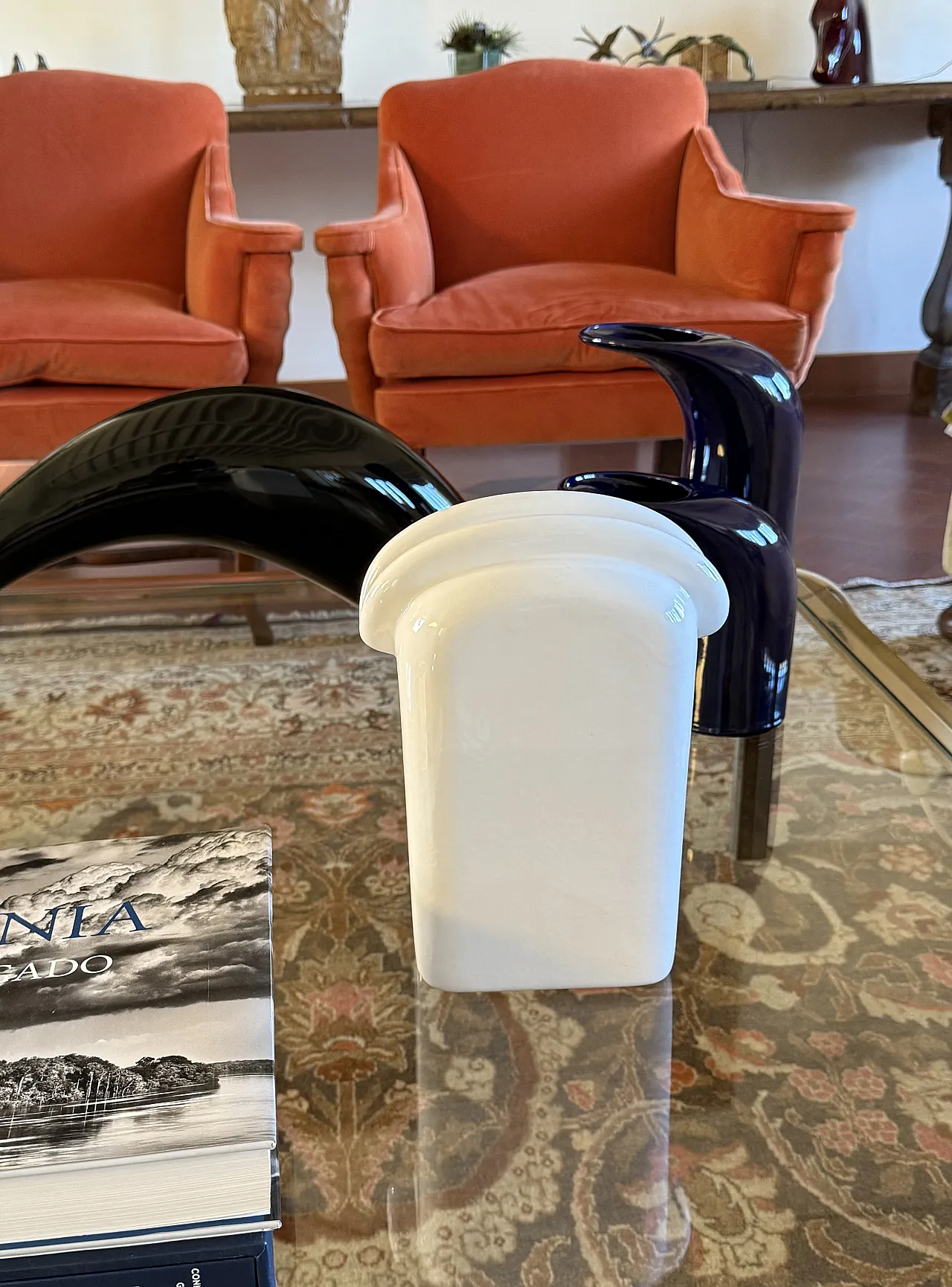 Sergio Asti, Modern Ceramic Vase, Gabbianelli Italy ca. 1970 6