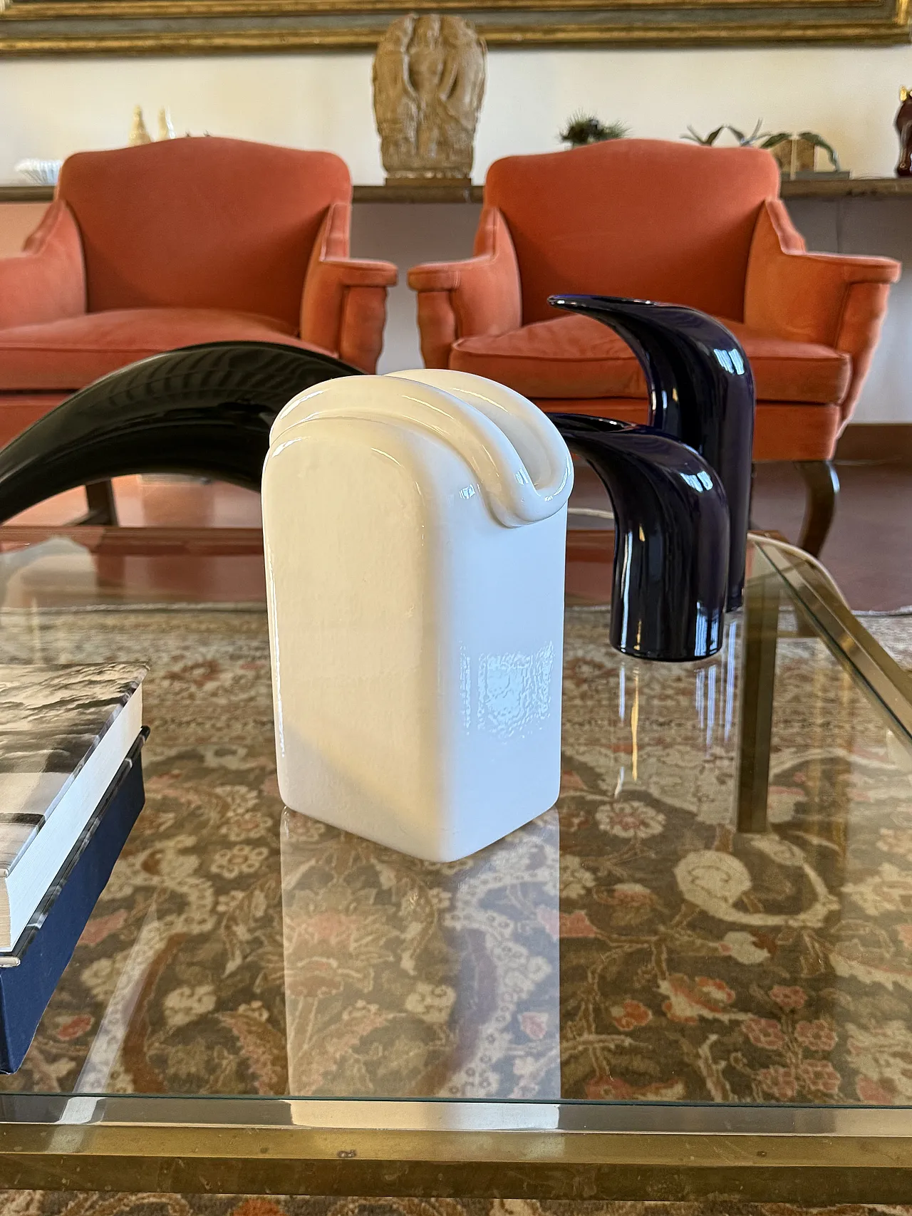 Sergio Asti, Modern Ceramic Vase, Gabbianelli Italy ca. 1970 8