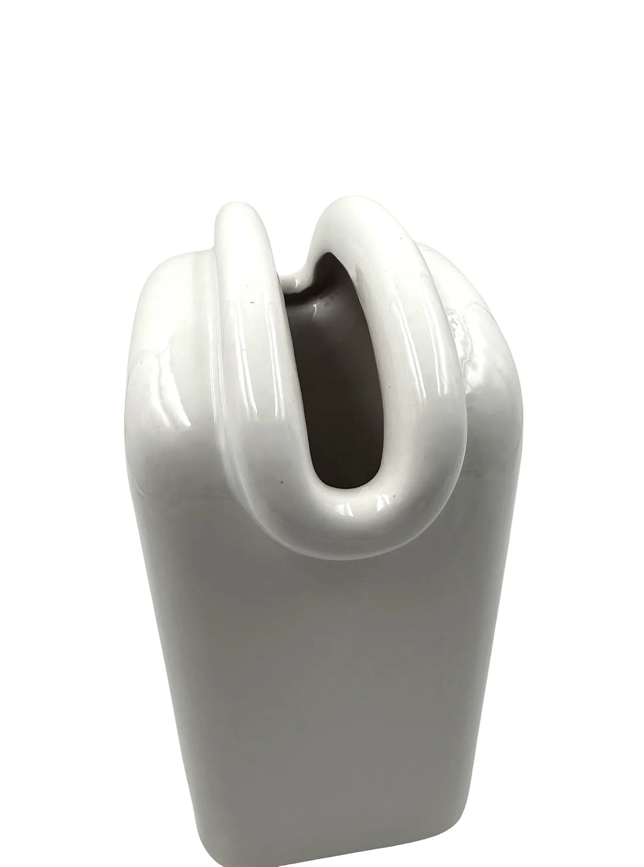 Sergio Asti, Modern Ceramic Vase, Gabbianelli Italy ca. 1970 16
