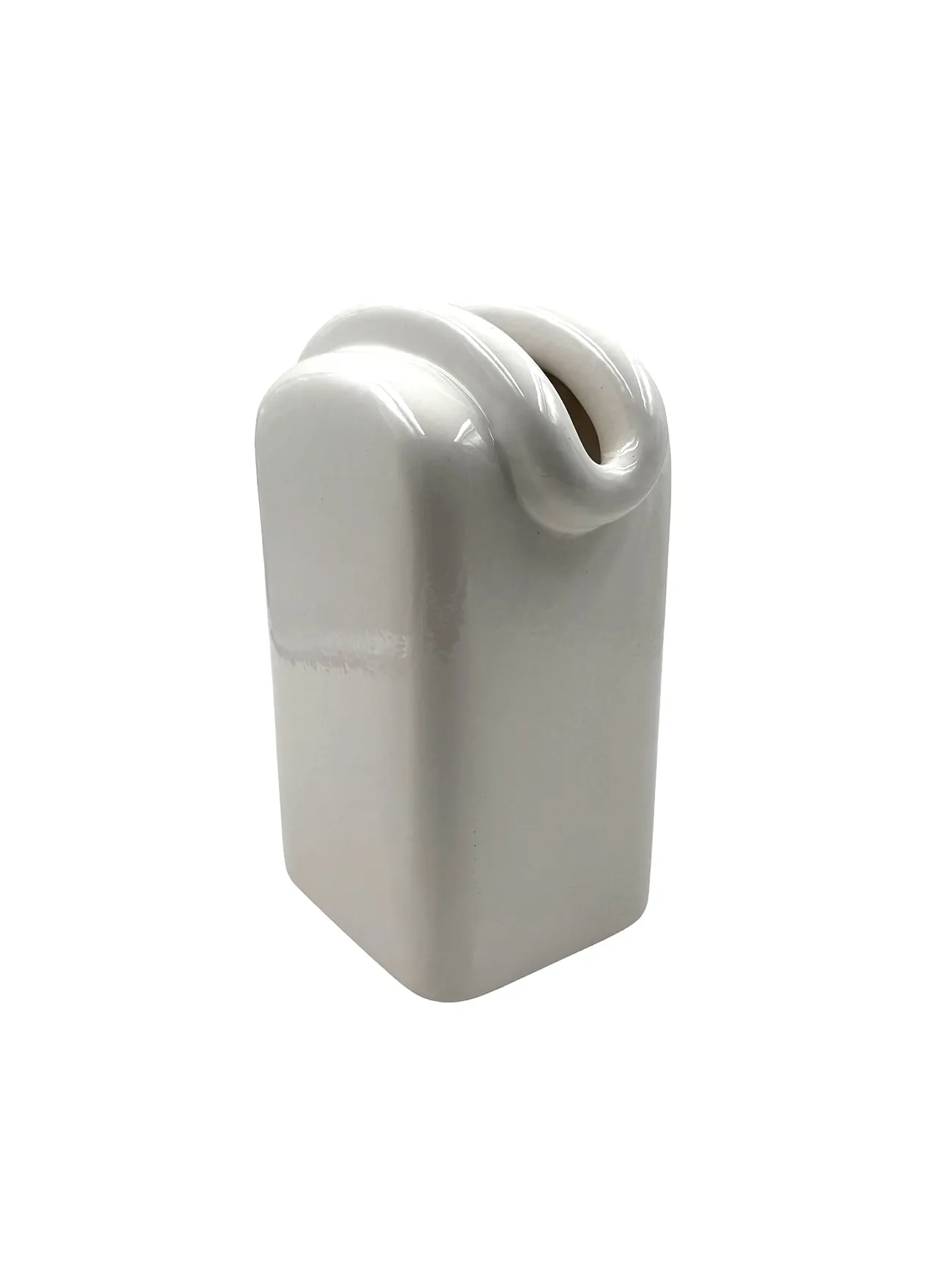 Sergio Asti, Modern Ceramic Vase, Gabbianelli Italy ca. 1970 18