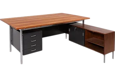 Scrivania esecutiva di Herbert Hirche per Holzäpfel, anni '50