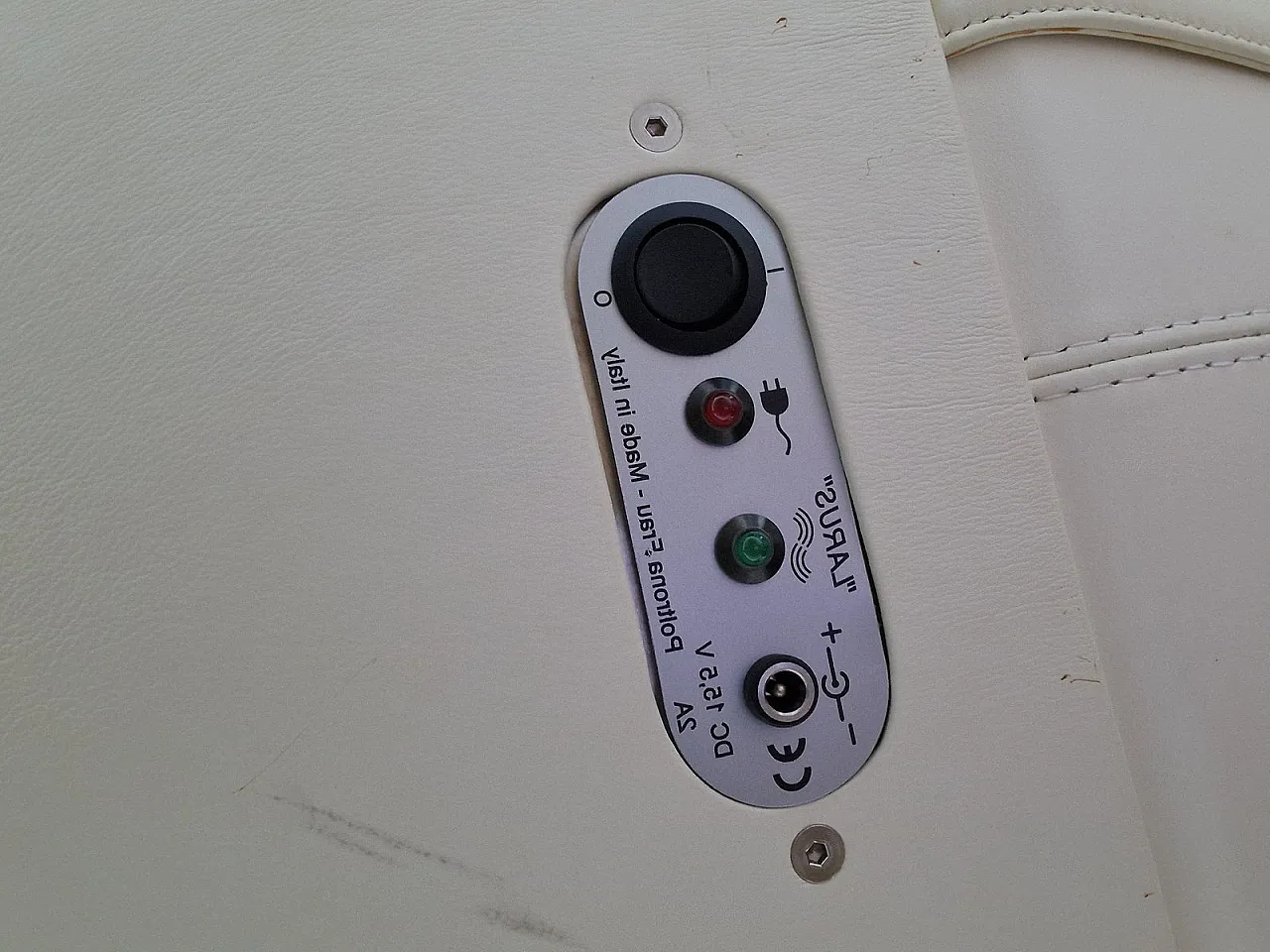 Chaise longue Larus Massage in pelle di Poltrona Frau, anni 2000 7