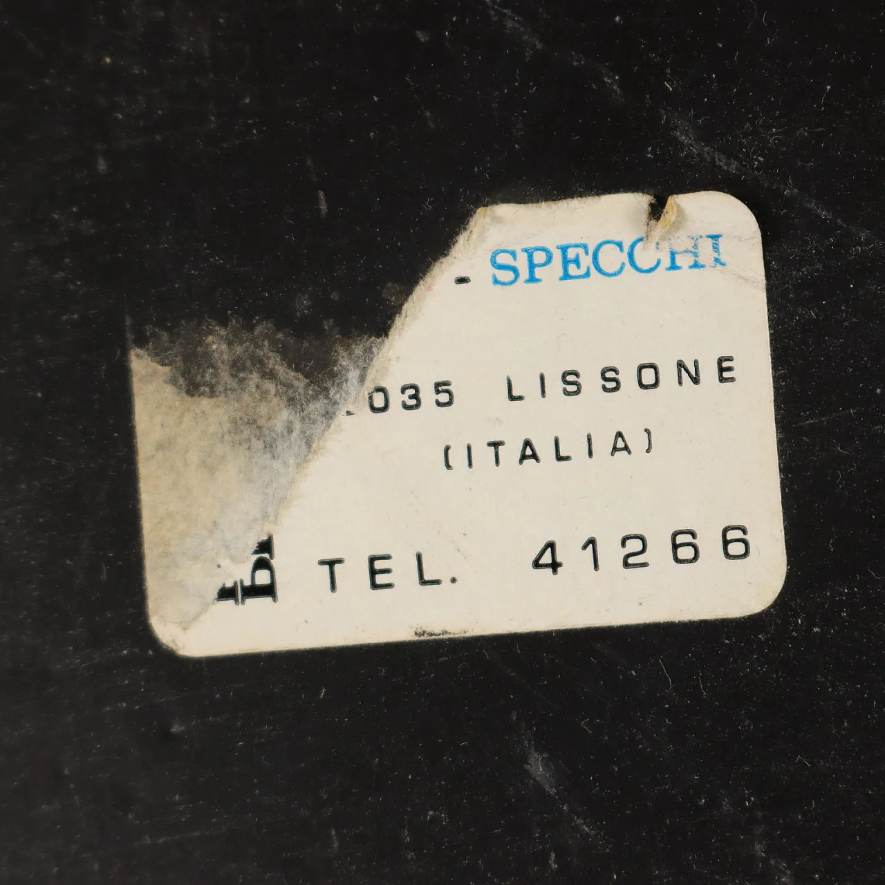 Specchio da parete rotondo in metallo cromato, anni '60 7