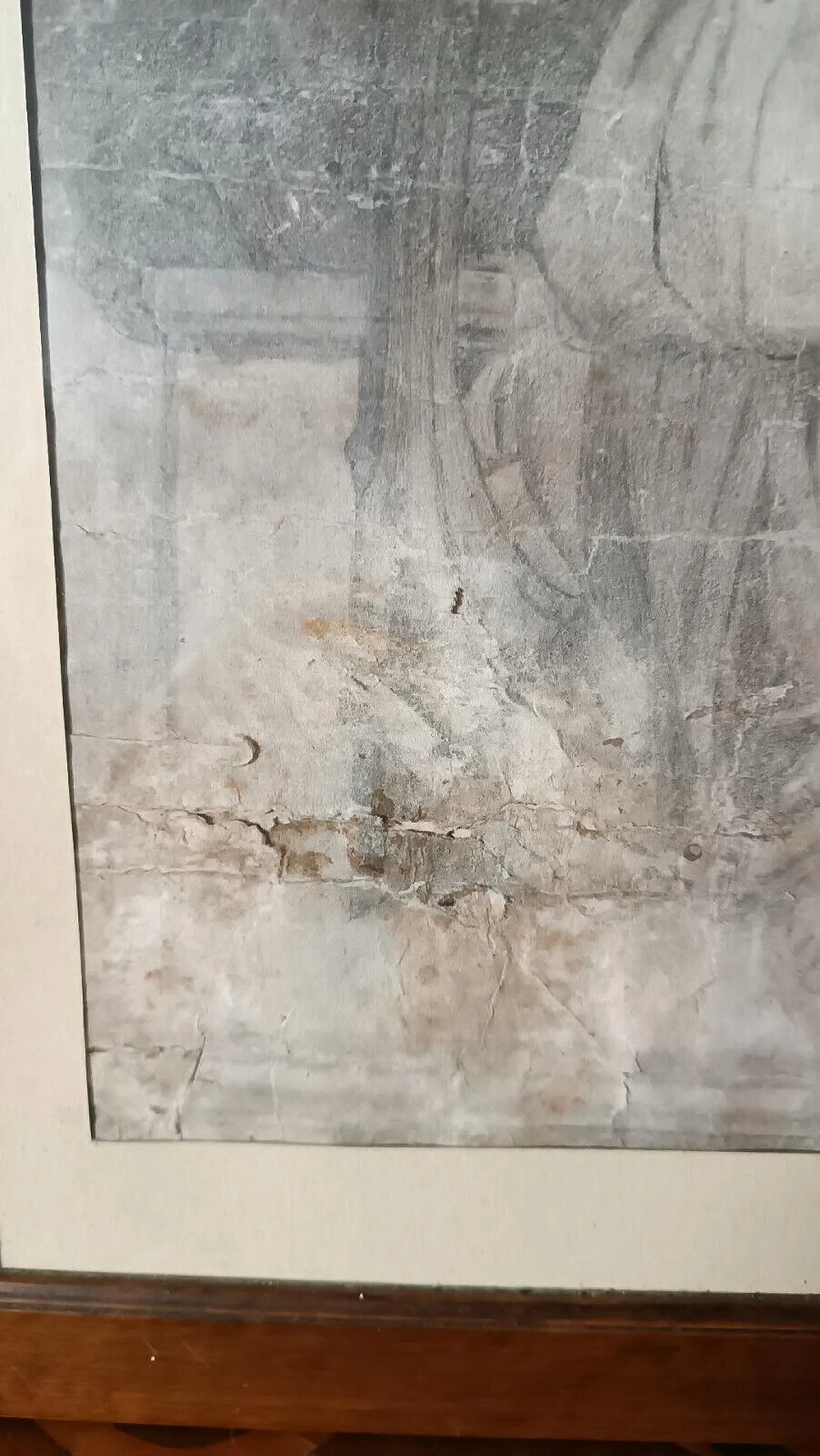 Disegno Michelangiolesco a matita, '700 4