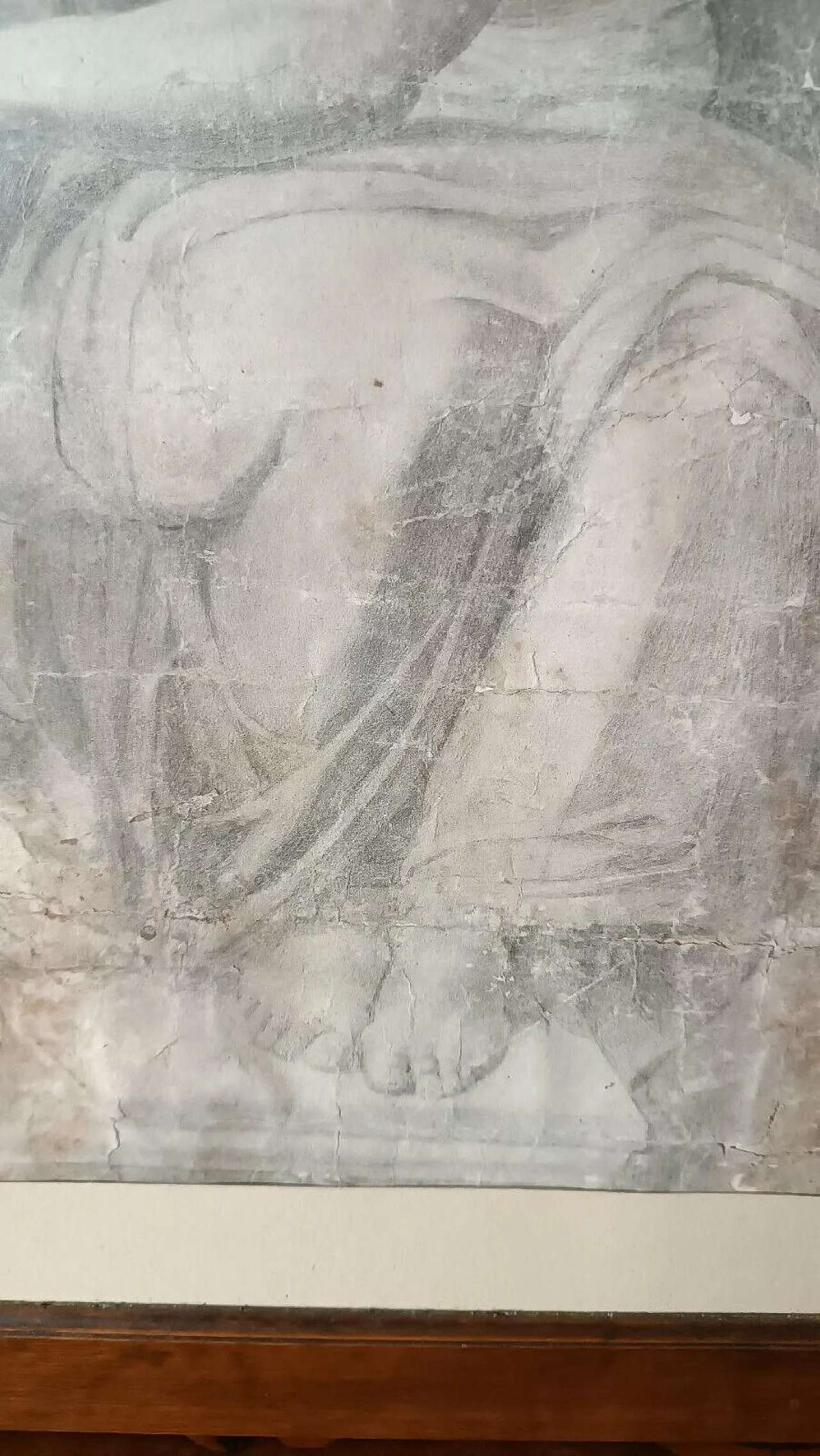 Disegno Michelangiolesco a matita, '700 5