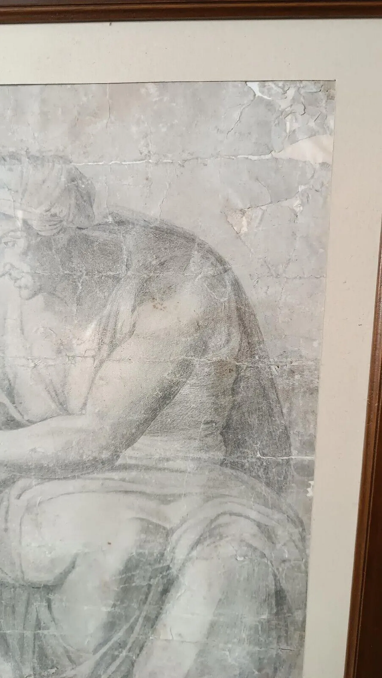 Disegno Michelangiolesco a matita, '700 8