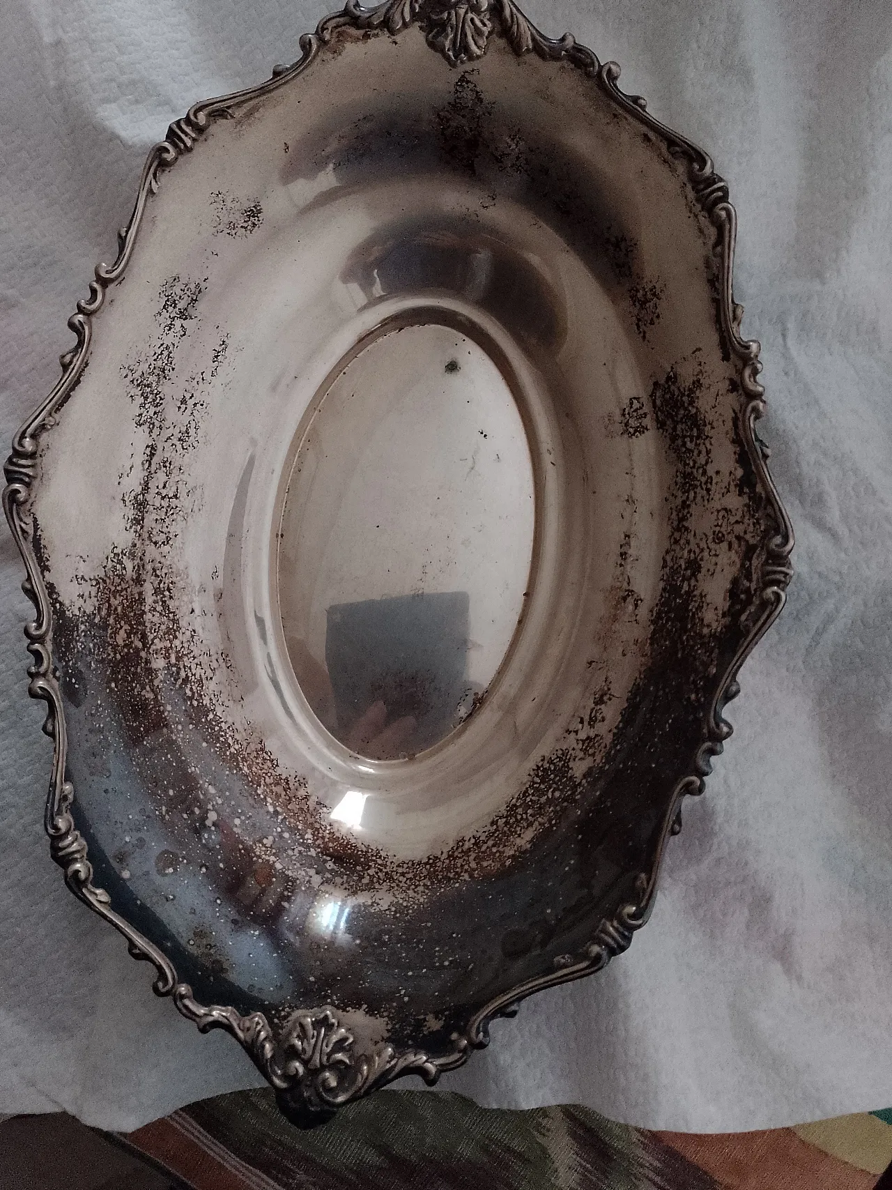 Vassoio in argento, '800 1