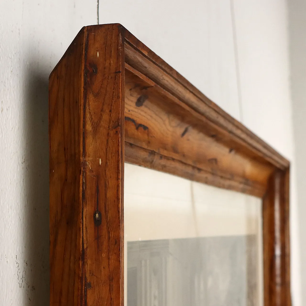 Charge of the adulterous woman, print in elm frame, 19th century 9