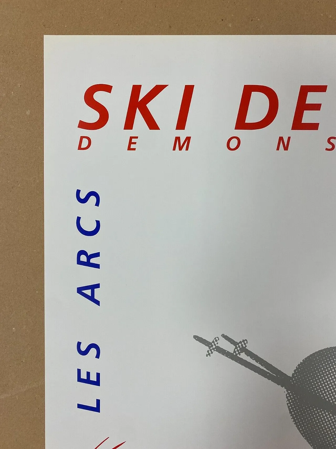 Anonymous, 1992 - Albertville 92 - SPEED SKIING - Original Vintage Poster 5