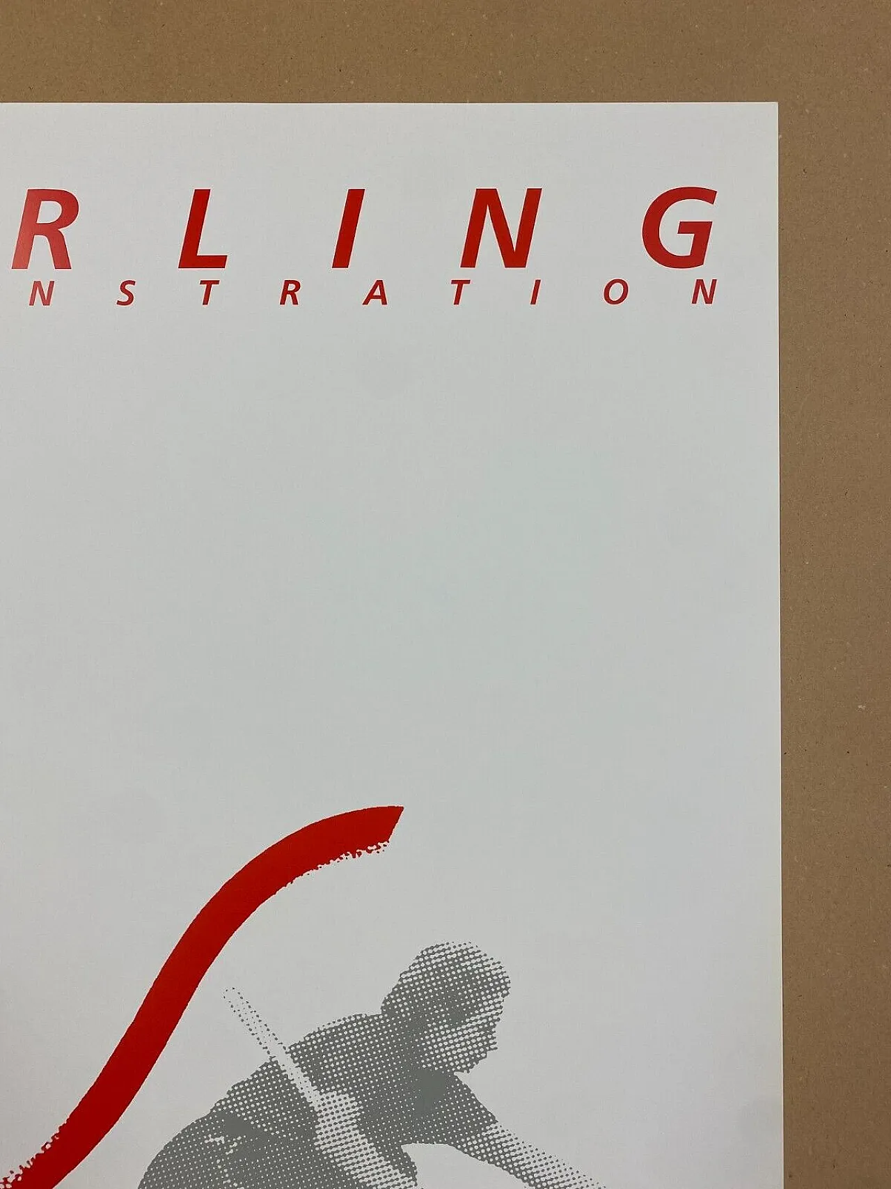 Albertville 92 - Anonymous, 1992 - CURLING - Original vintage poster 6