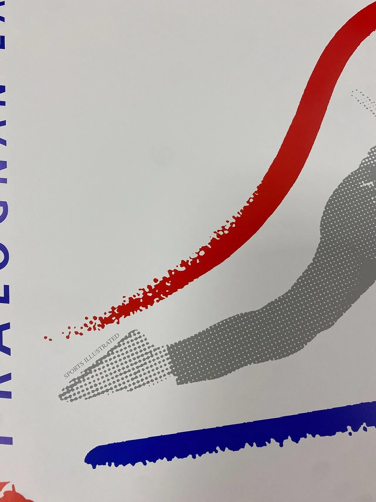 Albertville 92 - Anonymous, 1992 - CURLING - Original vintage poster 14