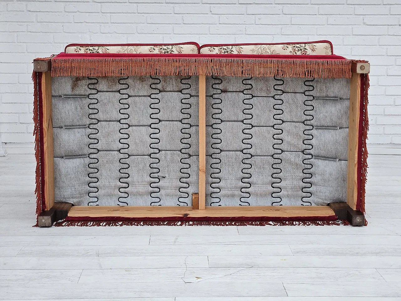 Divano "spagnolo" danese in velluto, anni '70 19