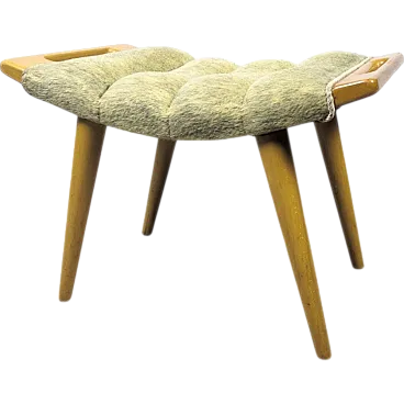 Mid-Century footstool attributed to Hans J. Wegner, 1960s