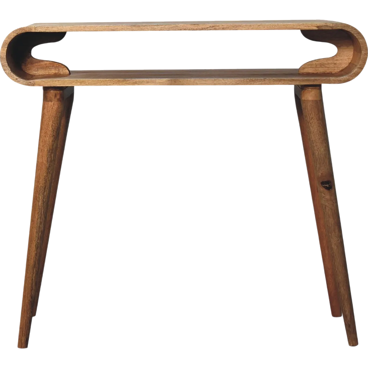 Console tavolo Amaya Nordic in legno massiccio, 2000 11