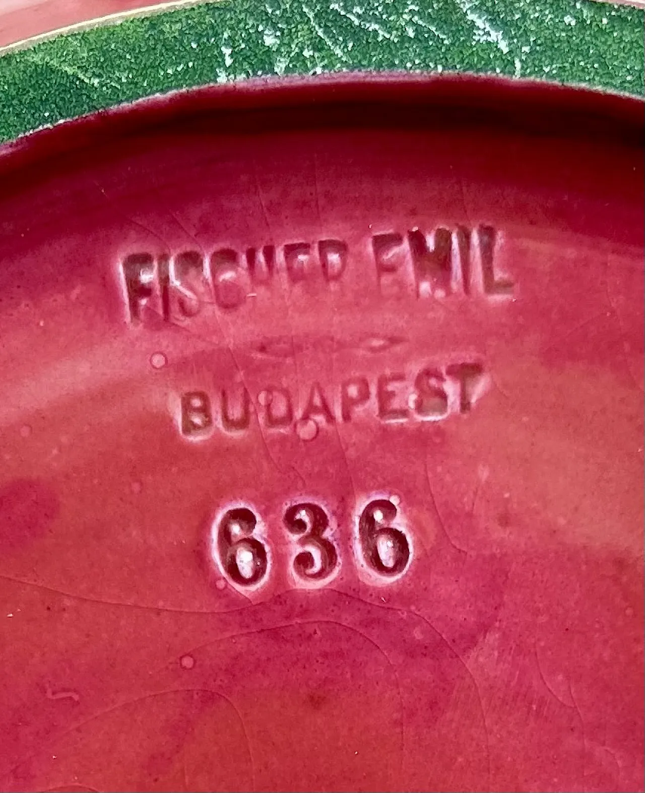 Art Nouveau Emil Fischer vase, 1910s 20