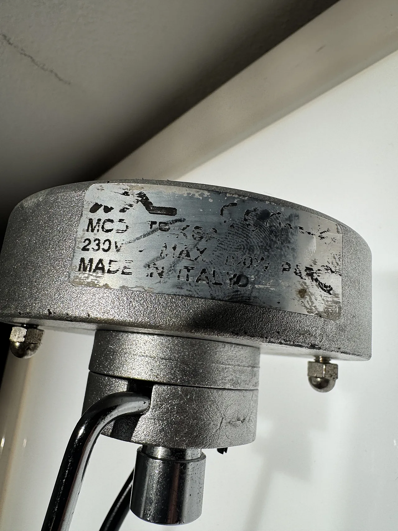 Lampada da parete Martinelli luce, anni '80 4