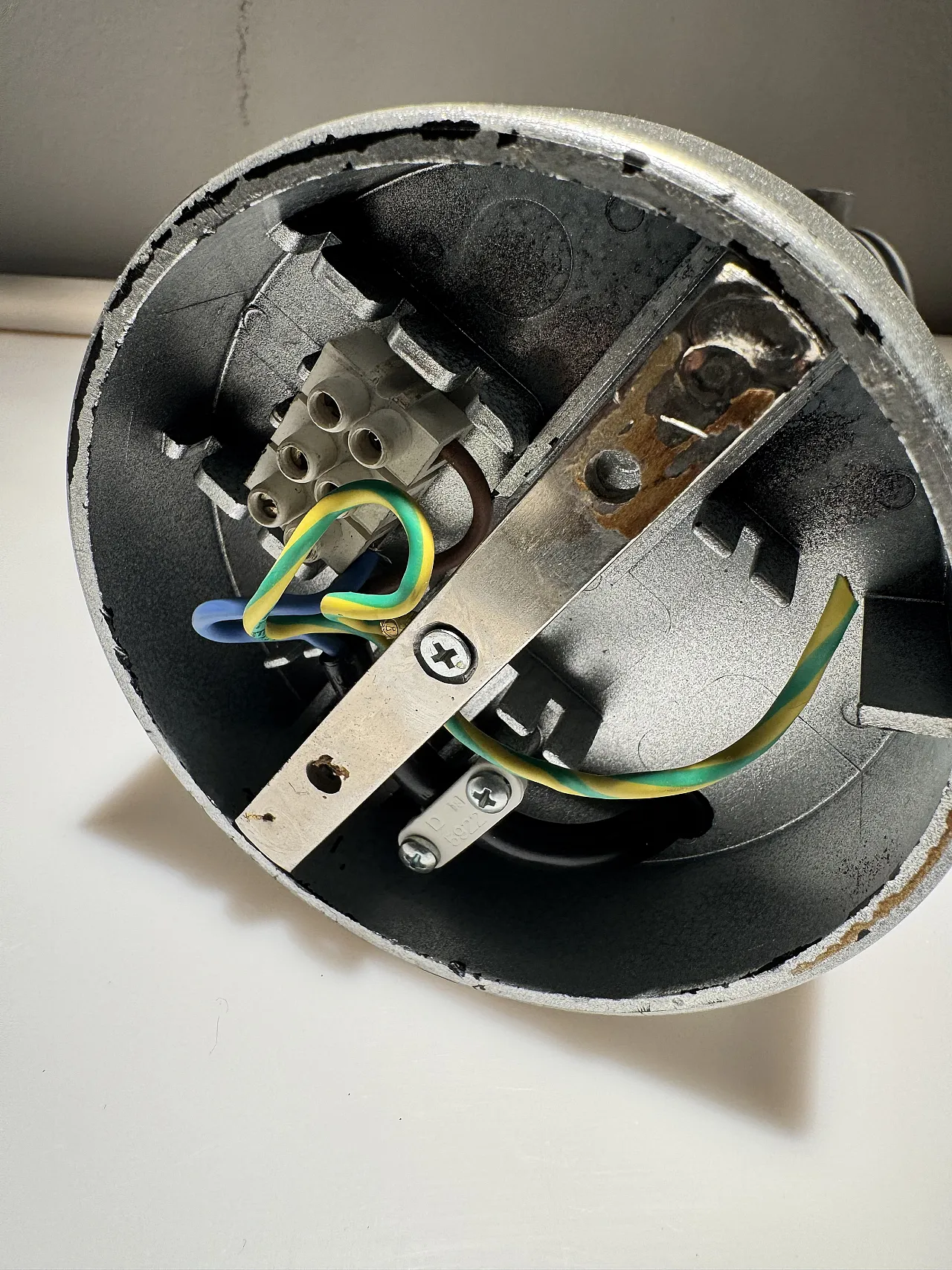 Lampada da parete Martinelli luce, anni '80 6