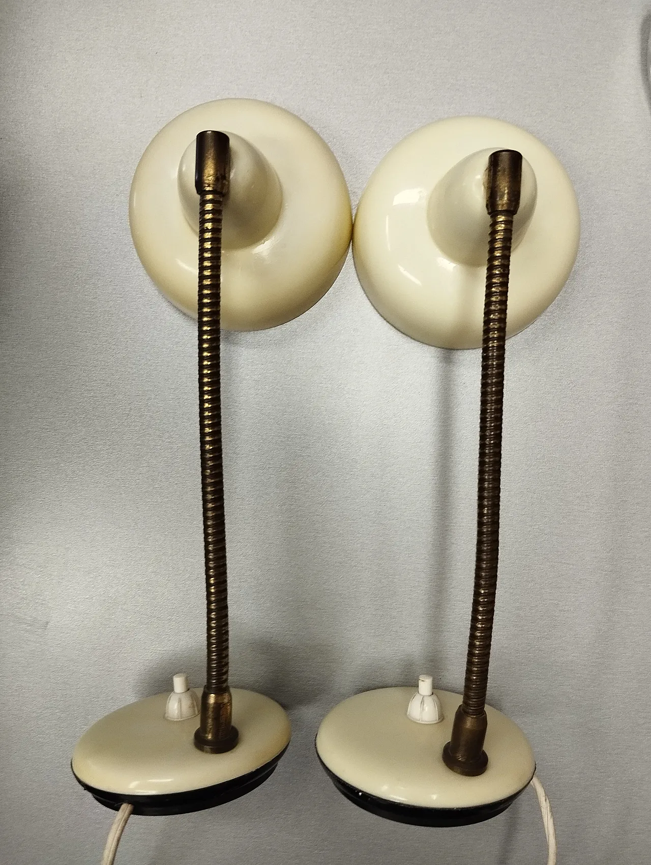 2 table lamps 60s 4
