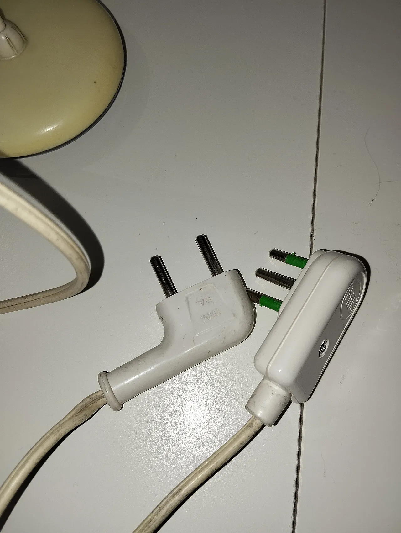 2 table lamps 60s 15