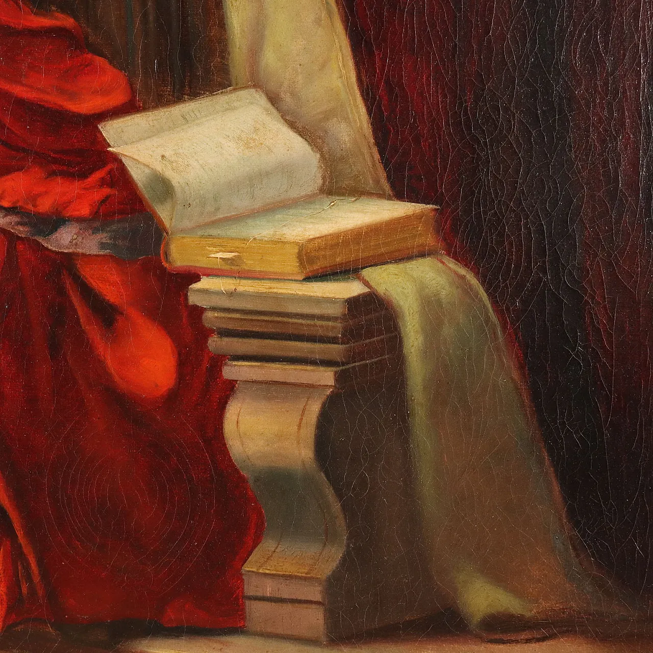 Copy from C. L. F. Becker, Othello and Desdemona, oil on canvas 7