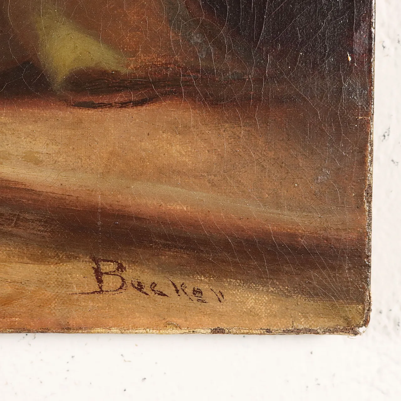 Copy from C. L. F. Becker, Othello and Desdemona, oil on canvas 10