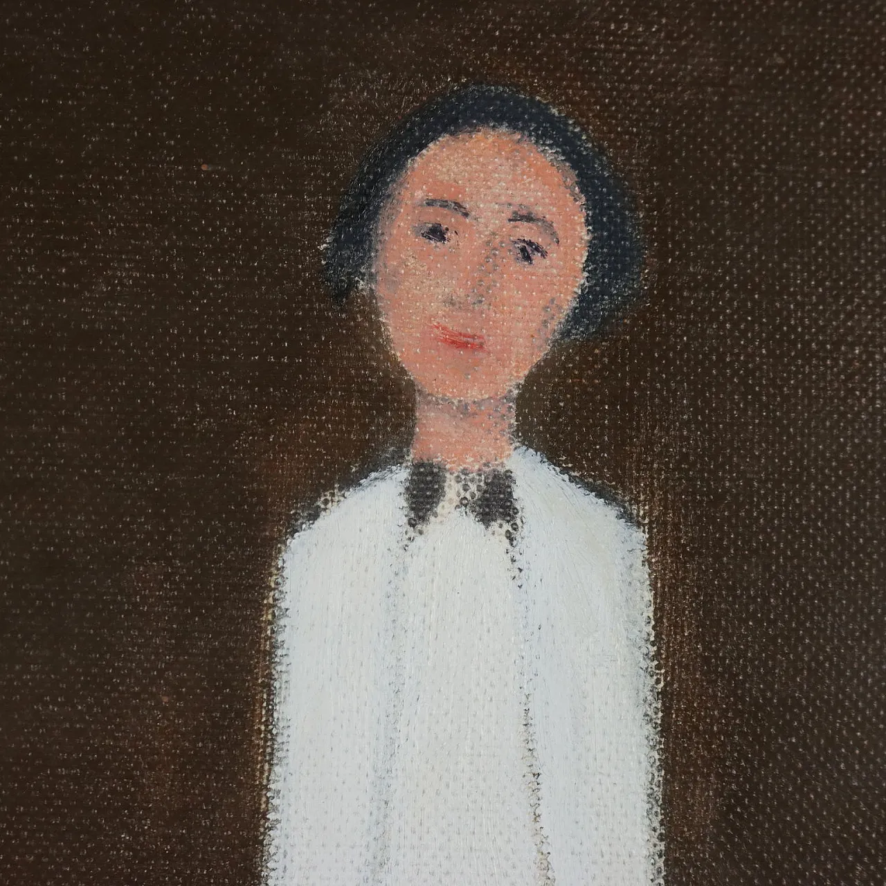 Painting by Walter Pozzi, oil on canvas, 20th century 8