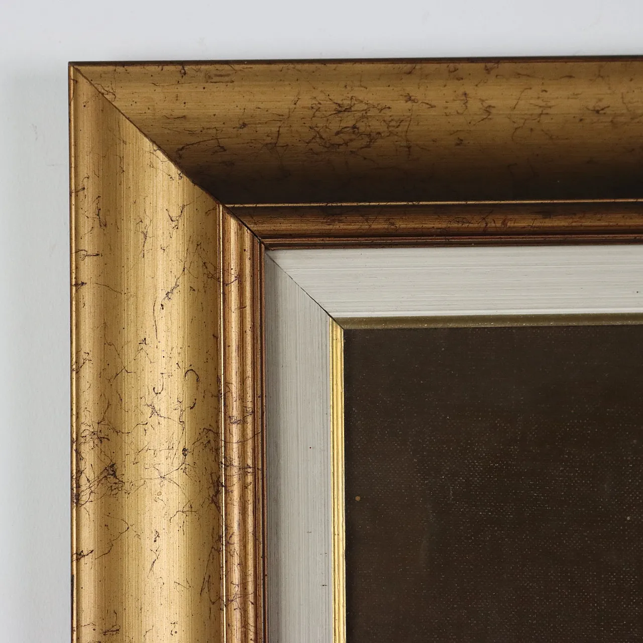 Painting by Walter Pozzi, oil on canvas, 20th century 10