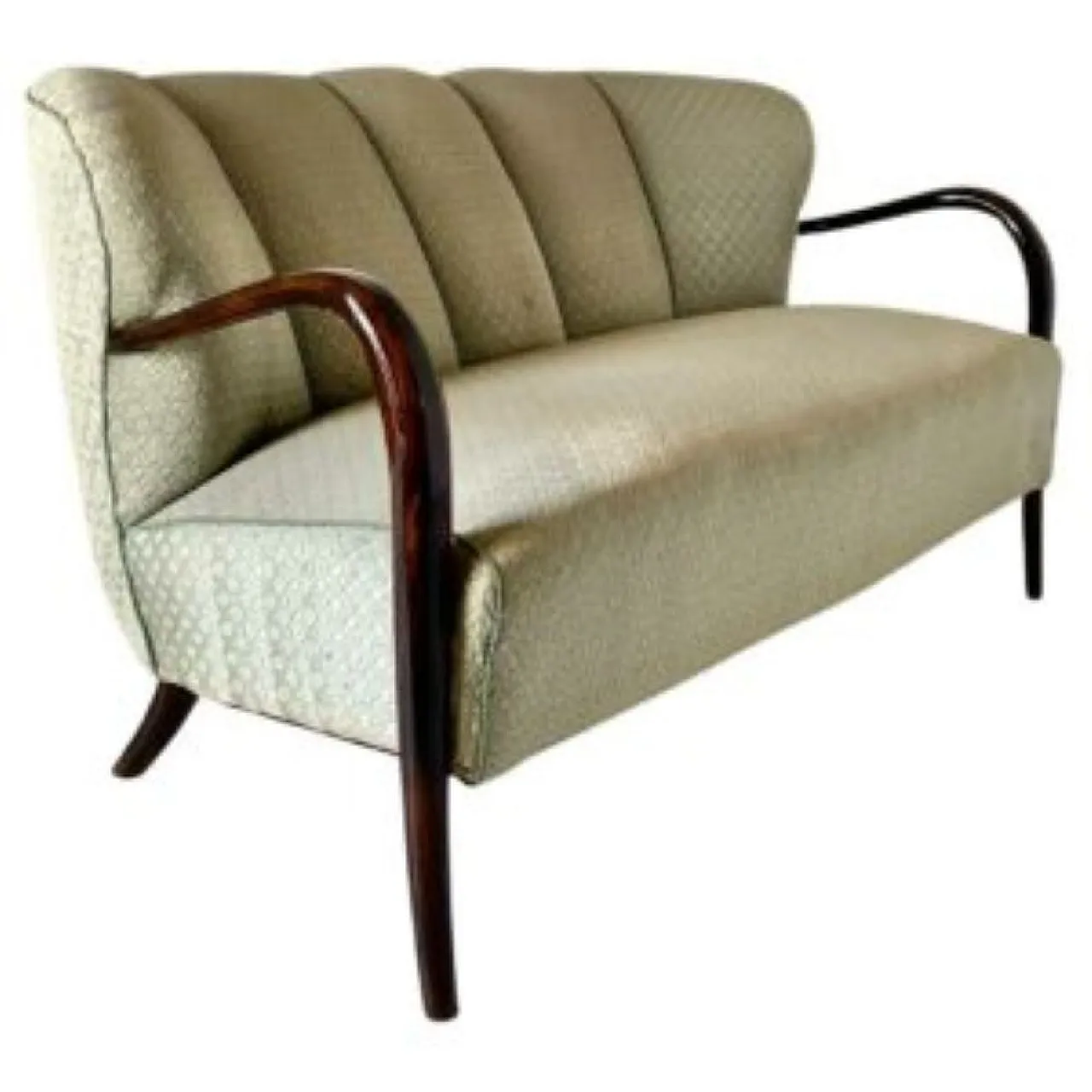 Two -seater sofa Art Déco, Malatesta and Mason, Italy 1950s 2