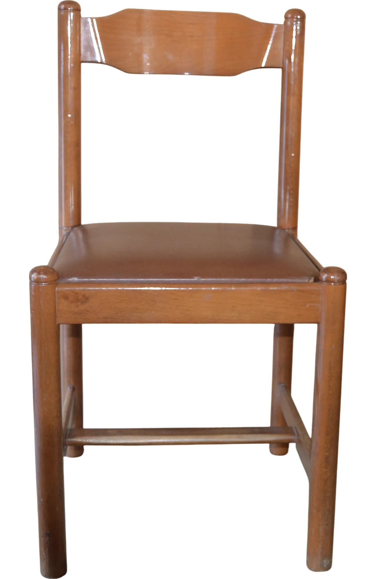 8 sedie in legno, anni '80 8