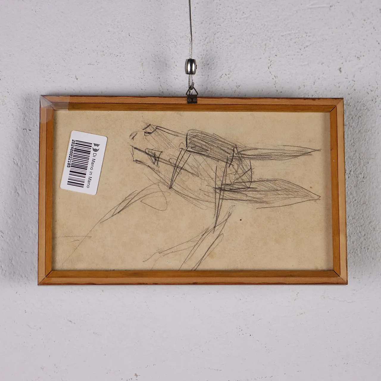 Ugo Celada da Virgilio, Mano, matita su carta, 1906 7